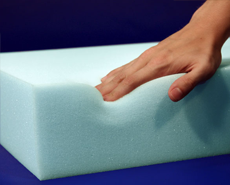 Isellfoam Foam Cushion 7 T x 30 W x 80 L 36ILD (Semi Firm) Density:  1.8#, Compression 36 ILD, High Density Upholstery Foam Cushion CertiPUR-US